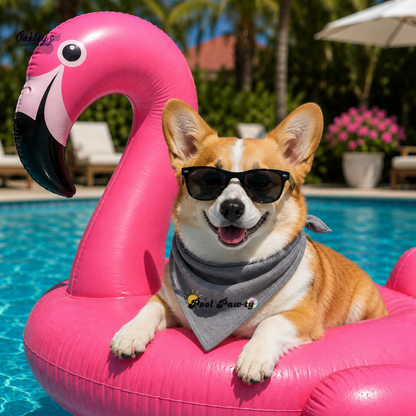 Pool Pawty (floatie) bandana | Summer pup collection