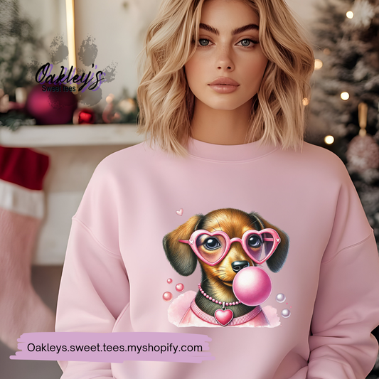 Pretty in pink | Crew neck