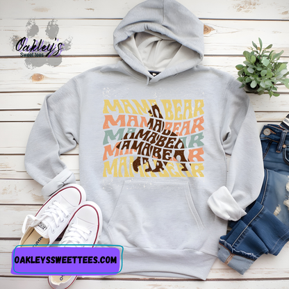 Retro Mama Bear | hoodie