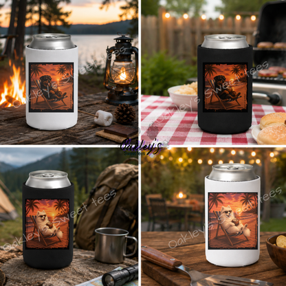 Summer Sunset Doggos | Can sleeve