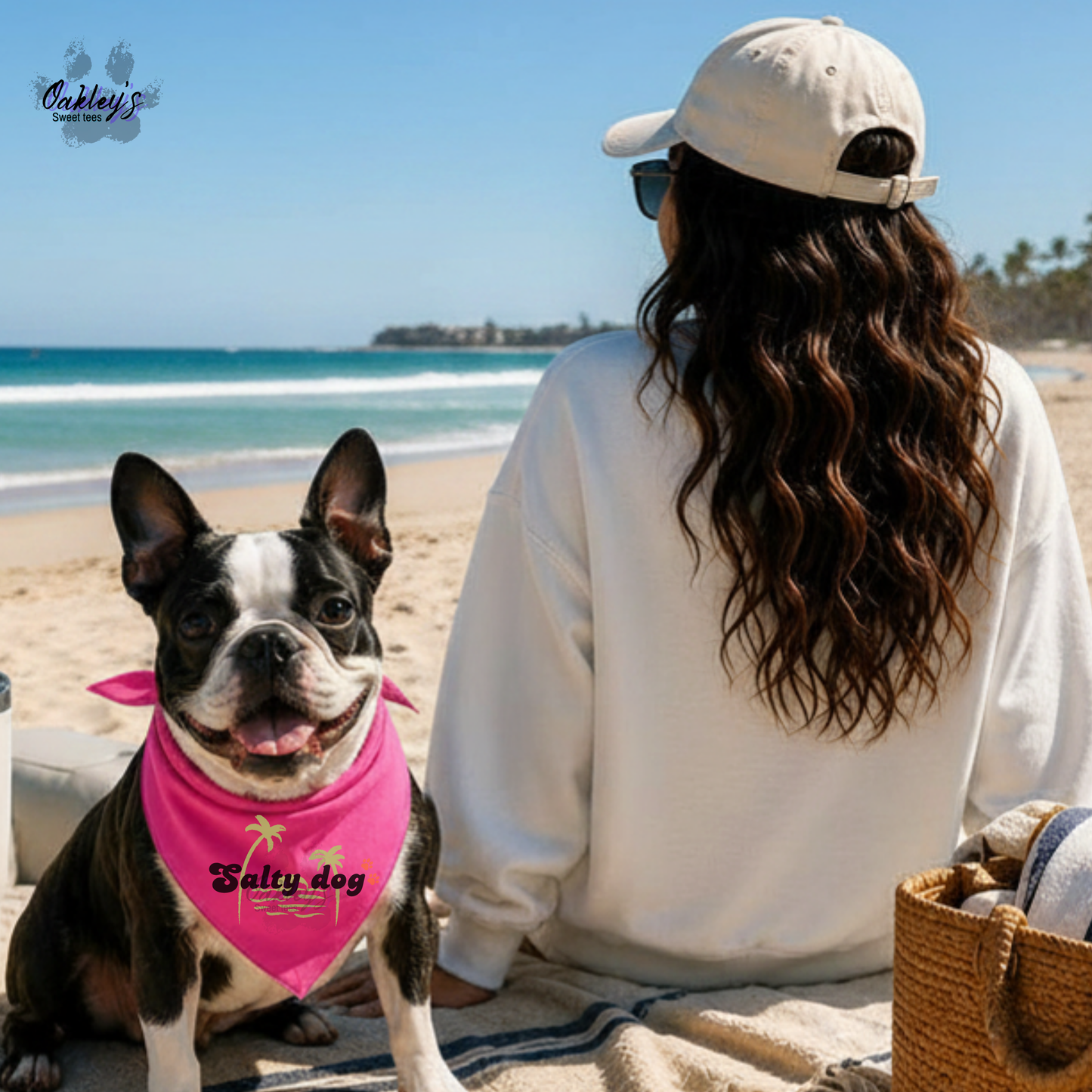 Salty Dog bandana | Summer pup collection