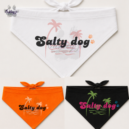 Salty Dog bandana | Summer pup collection