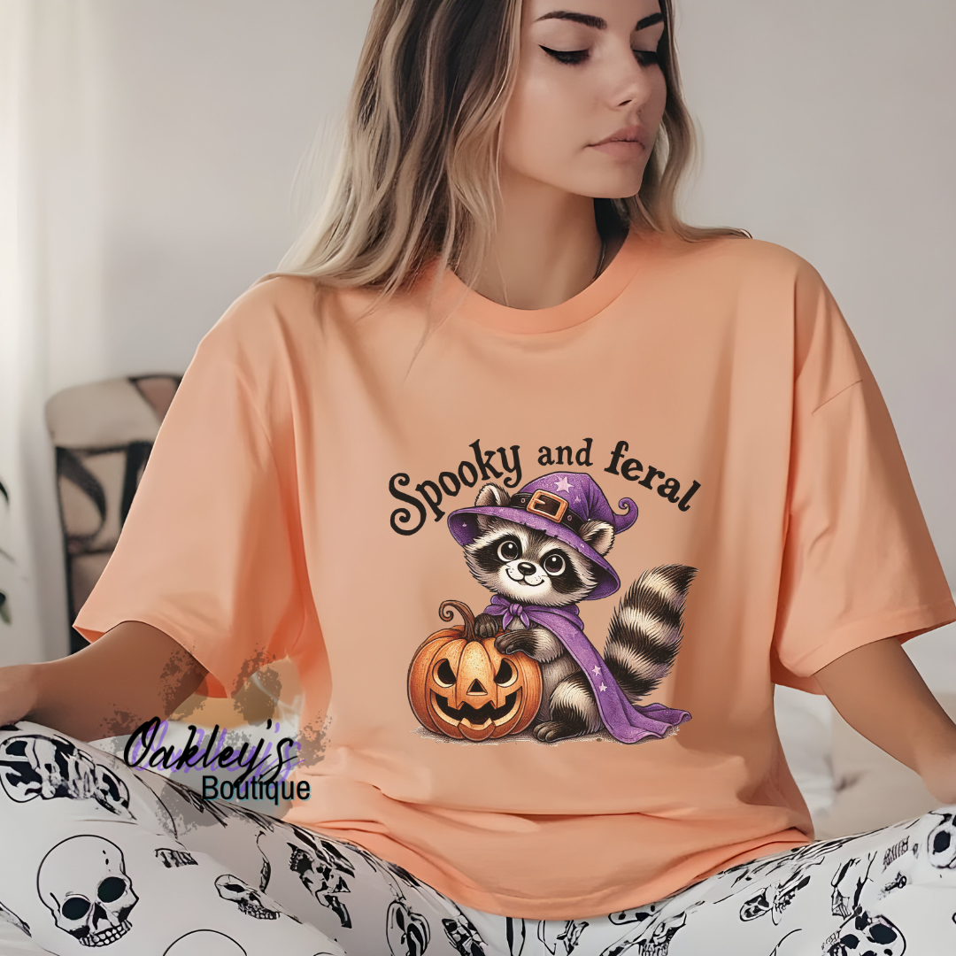 Spooky and feral t-shirt