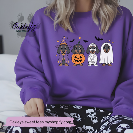Spooky Doxie crew | Crew neck