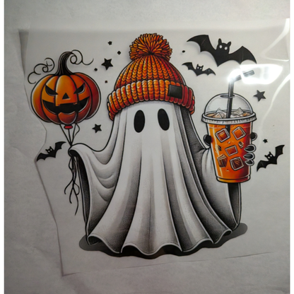 Spooky season ghost : Ready made print T-shirt
