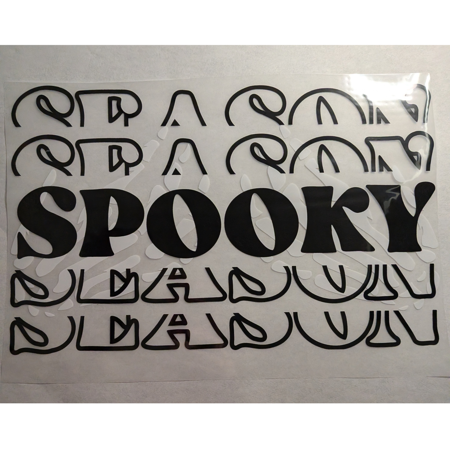 Spooky season with skeleton hands : Ready made print T-shirt