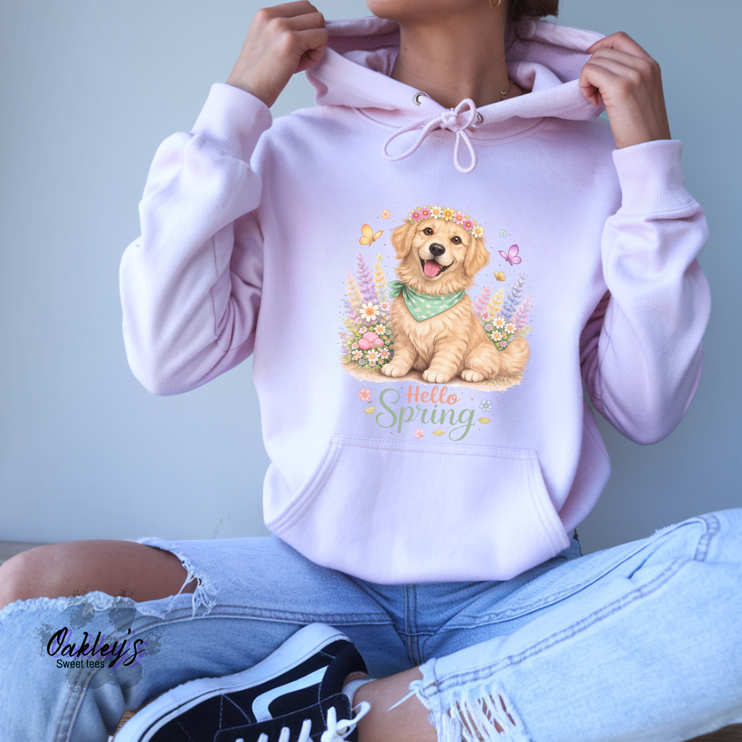 Spring Golden Retriever | hoodie