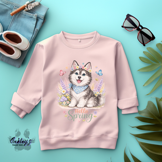 Spring Husky | Crew neck Sweatshirt