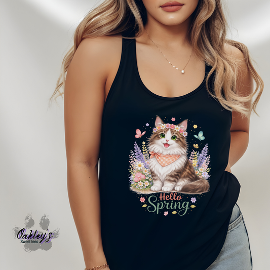 Spring Norwegian Forest cat | Tank