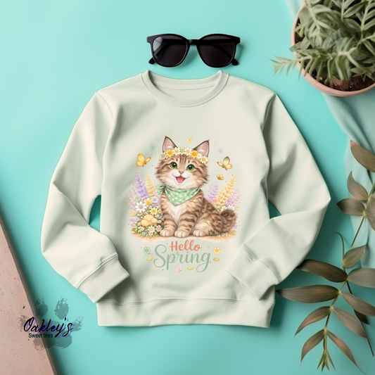 Spring Pixie Bobtail | Crew neck Sweatshirt