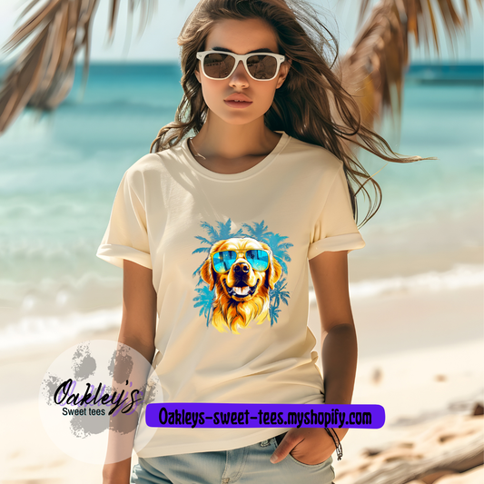 Summer Golden Retriever | Tee