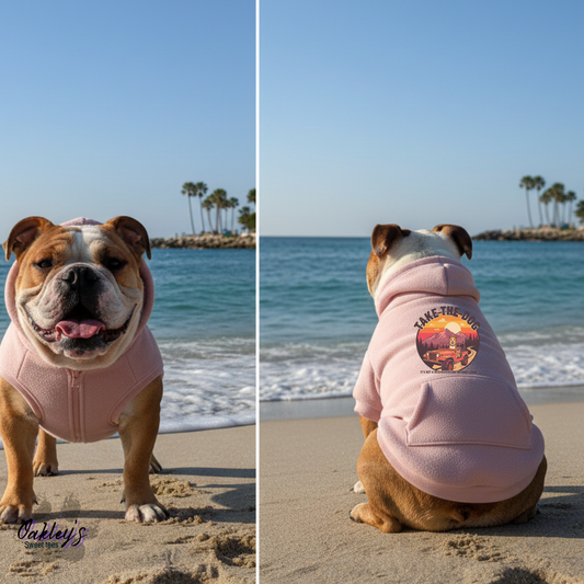 Take the dog hoodie