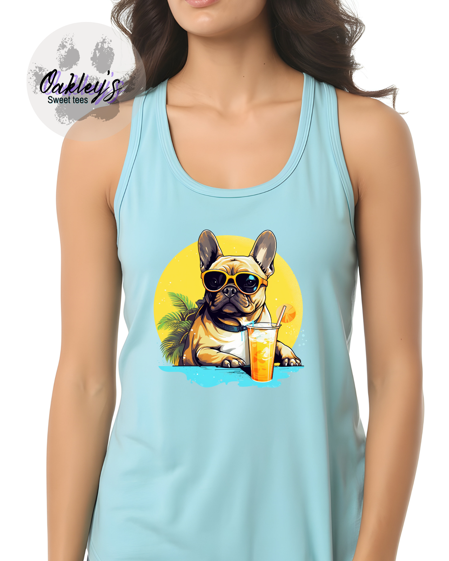 Summer time Frenchie | Tank
