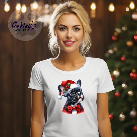 Frenchie with bowtie | Tee