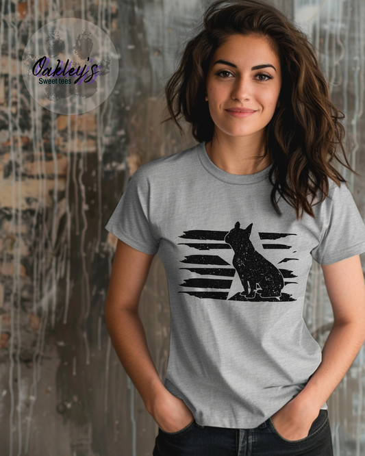 Frenchie flag | Tee