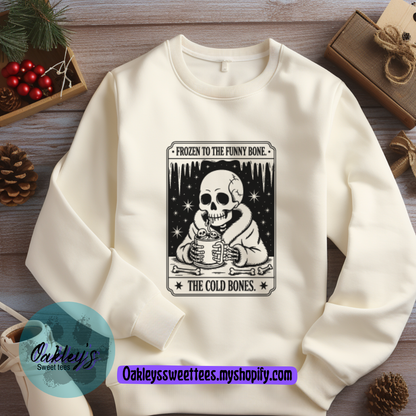 The Cold bones tarot card | Crew neck