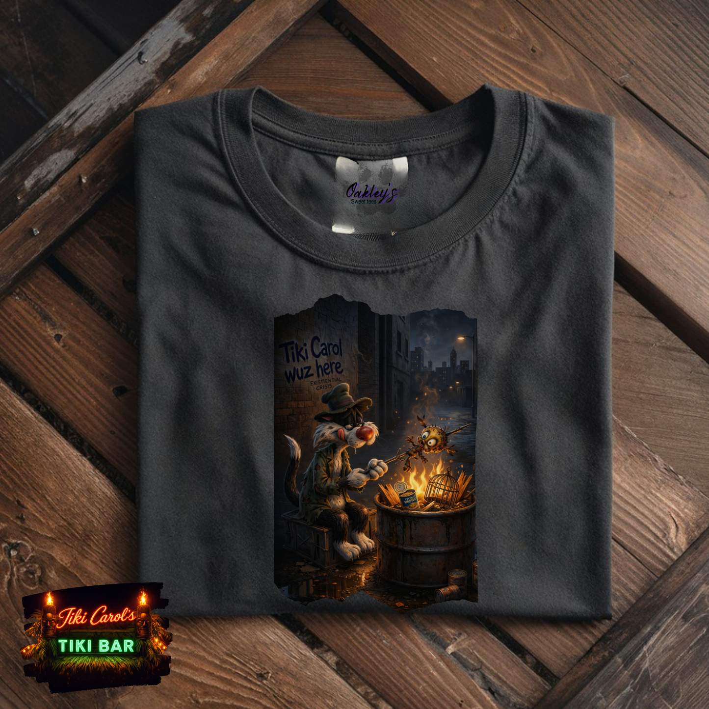 Tiki Carol wuz here | T-shirt