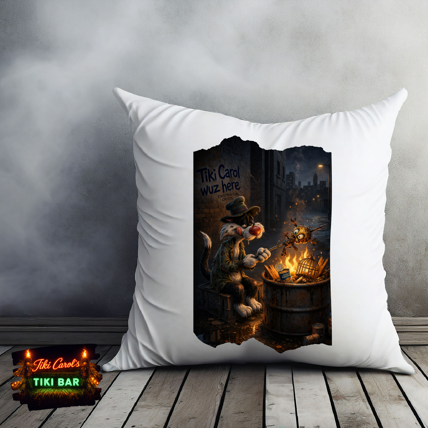 Tiki Carol's | Pillow Cover