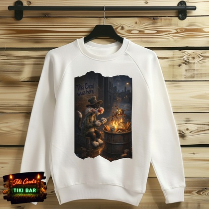 Tiki Carol wuz here | Crew neck