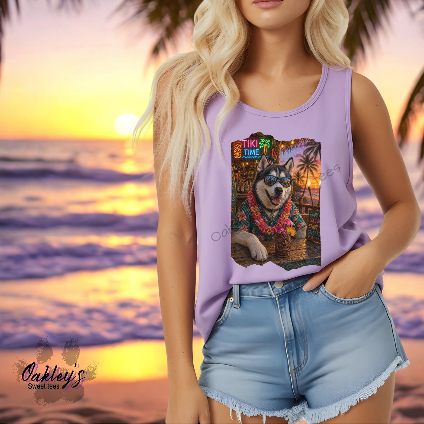 Tiki Husky  | Tank top