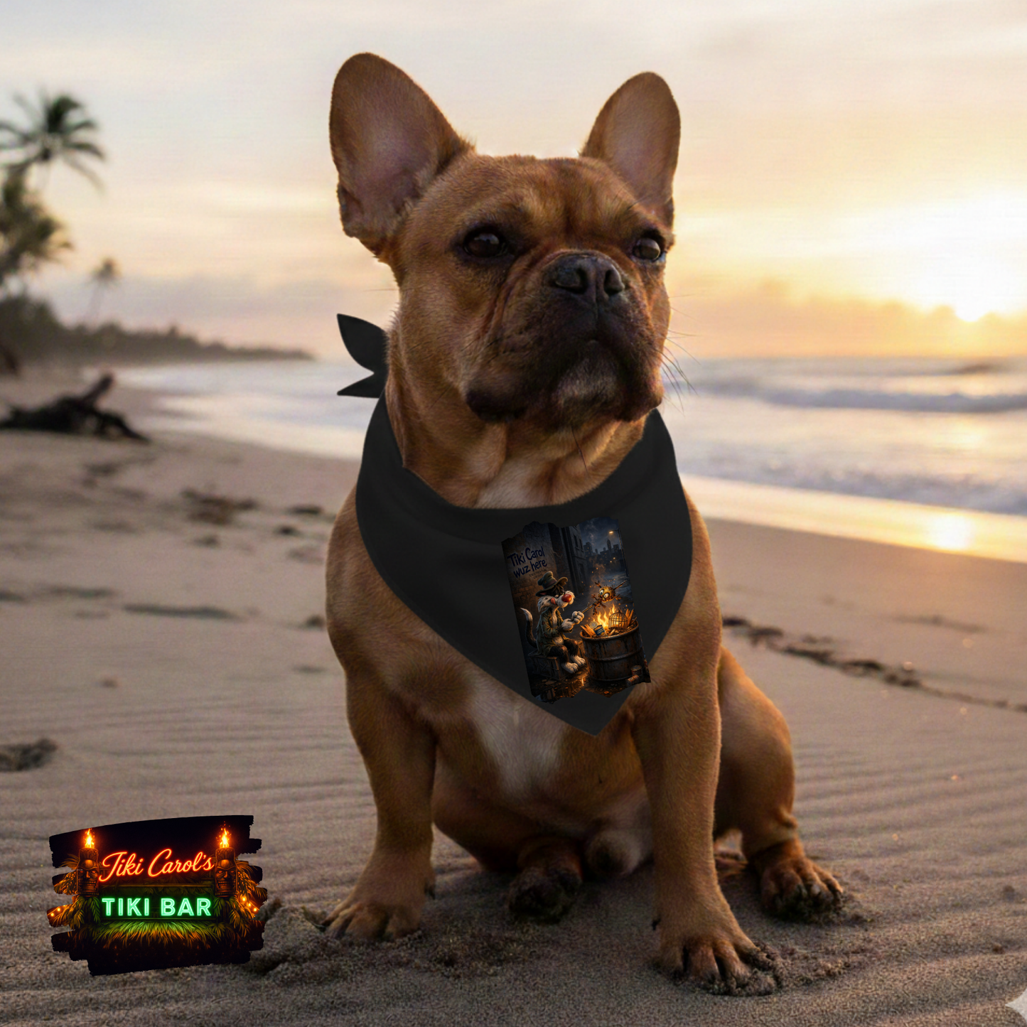 Tiki Carol's | Dog Bandana