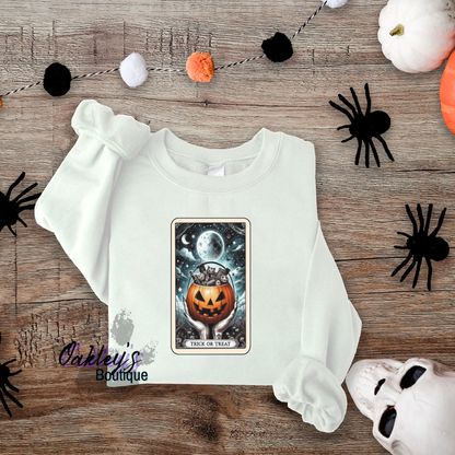 Trick or treat crew neck
