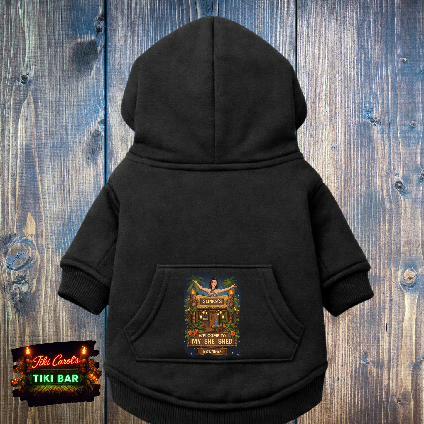 Tiki Carol's | Dog Hoodie
