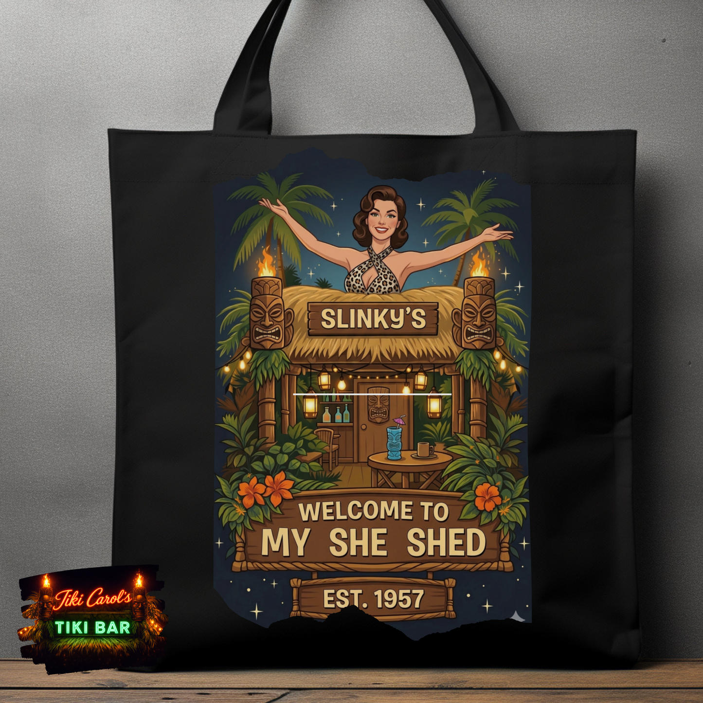 Tiki Caro'sl  | Tote Bag