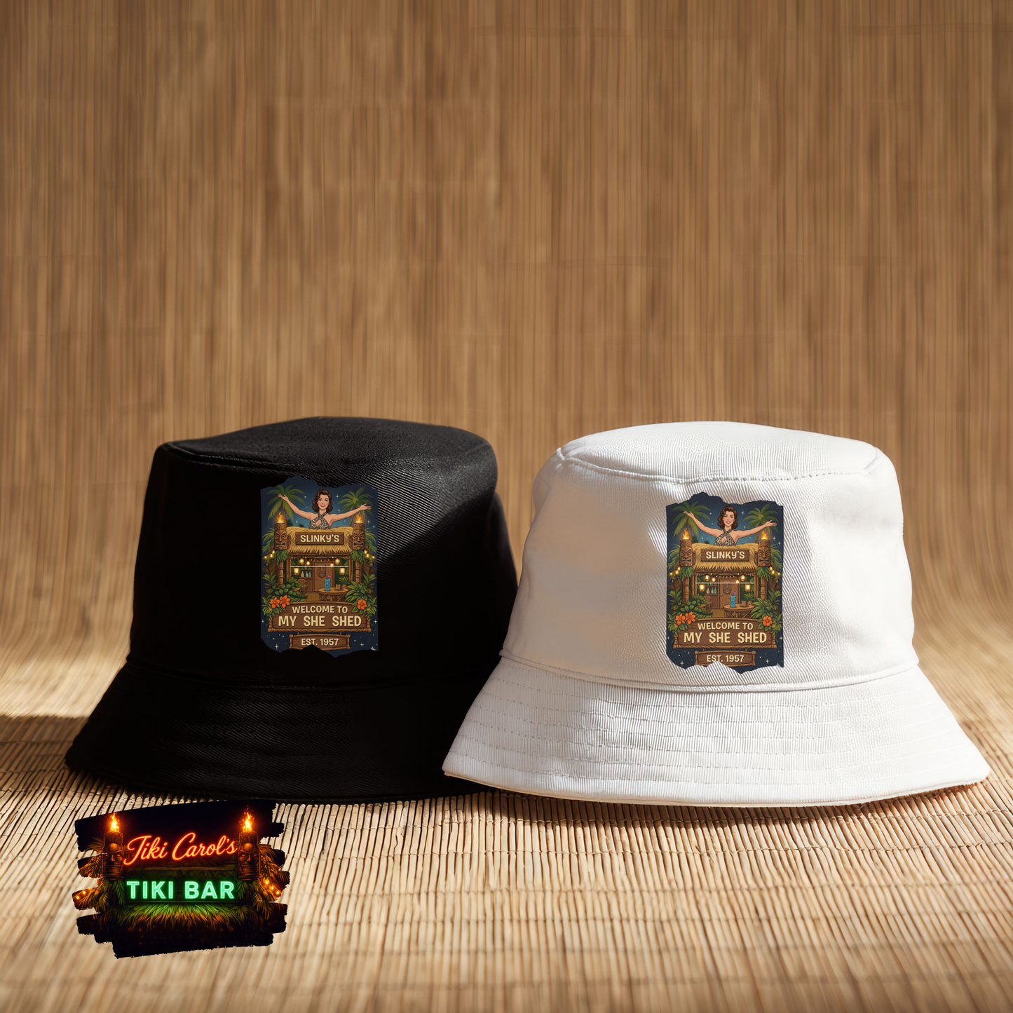 Tiki Carol's | Bucket hat