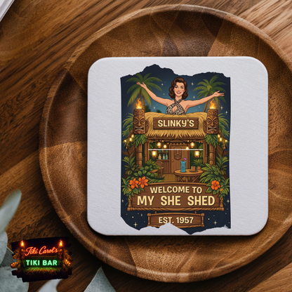 Tiki Carols's | Coasters (set of 4)