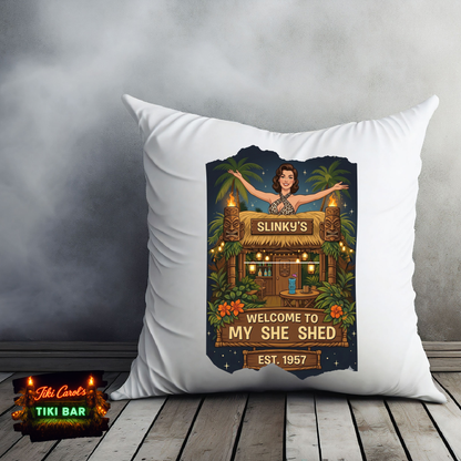 Tiki Carol's | Pillow Cover