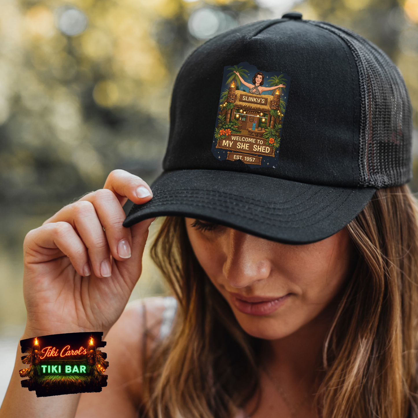Tiki Carol's | Trucker hat