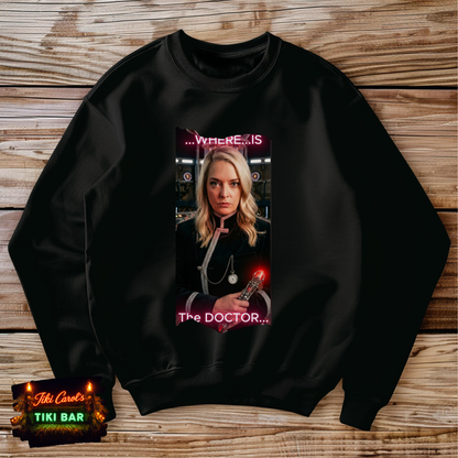 Where is the doctor | Crew neck