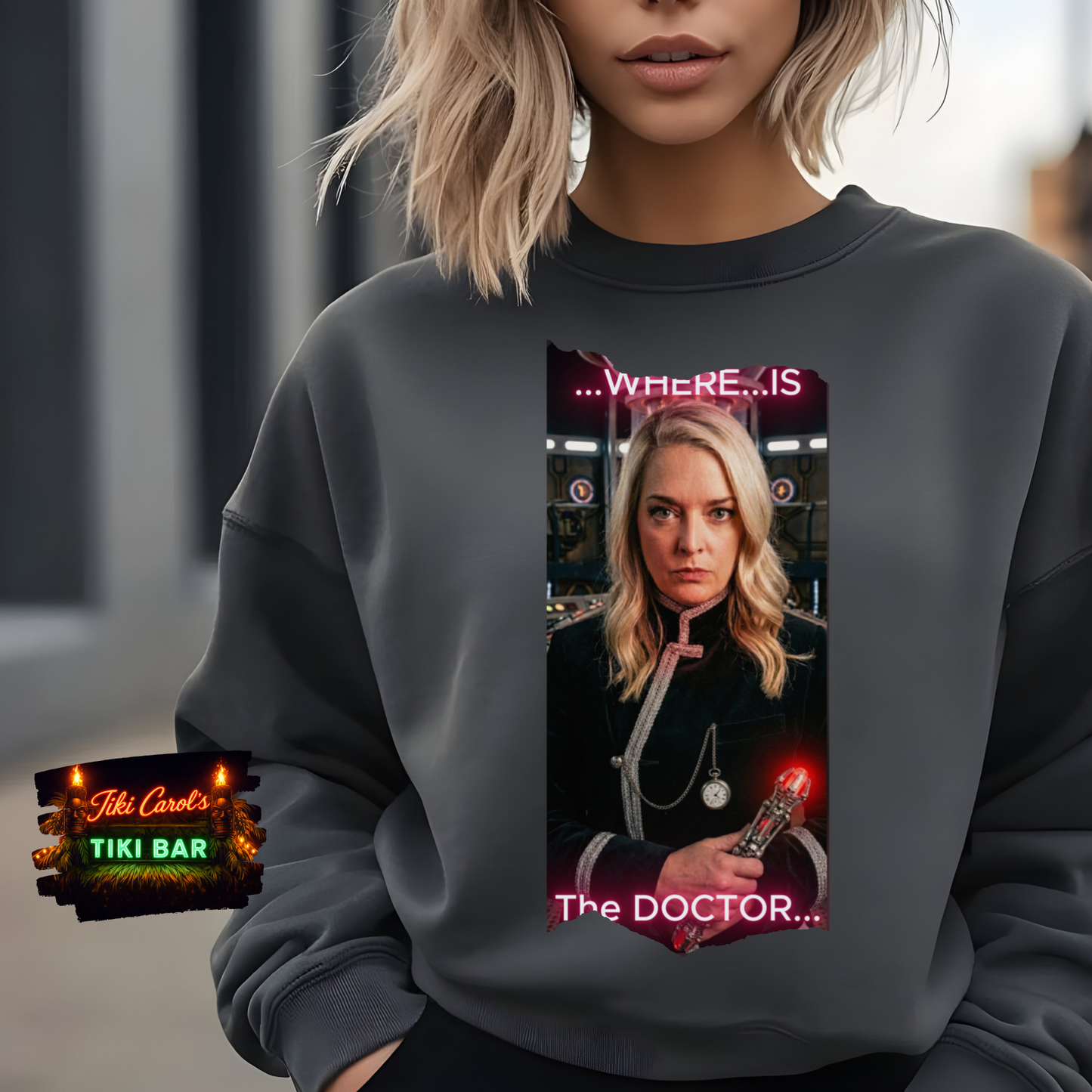 Where is the doctor | Crew neck
