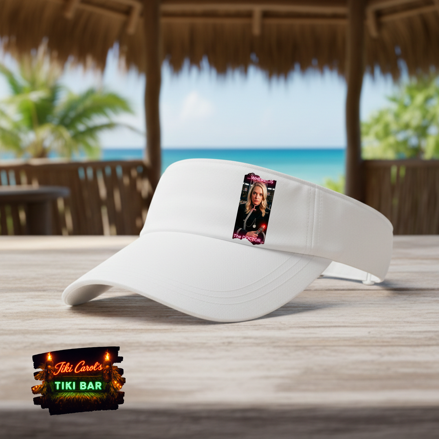 Tiki Carol's | Visor hat