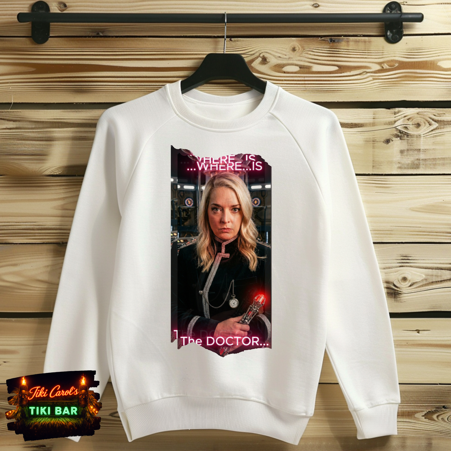 Where is the doctor | Crew neck