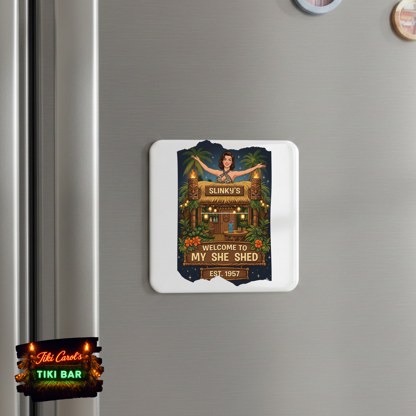 Tiki Carol's | Magnet